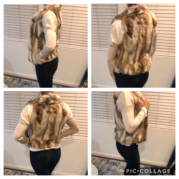 Ray Cassin Gorgeous Fur Vest with Pockets - Picture 8 of 8